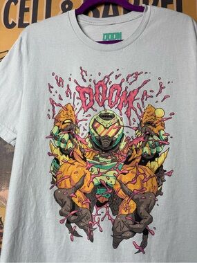 Doom Video Game Graphic T-Shirt